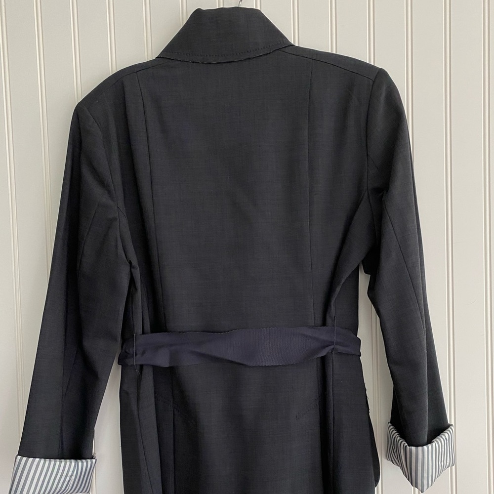 Banana Republic navy jacket SIZE 8 - Picture 3 of 10